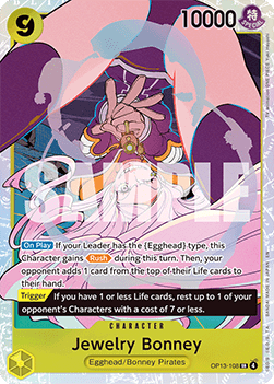 Jewelry Bonney (OP13-108) (V.1) - Carrying on his Will (Super Rare) [OP13-108] - Cards Beyond