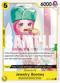 Jewelry Bonney (OP13-109) - Carrying on his Will (Uncommon) [OP13-109] - Cards Beyond