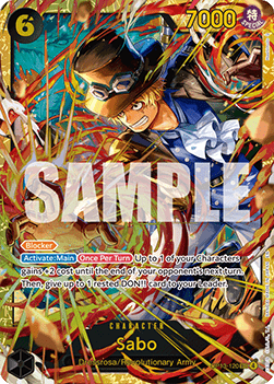 Sabo (OP13-120) (V.1) - Carrying on his Will (Secret Rare) [OP13-120] - Cards Beyond
