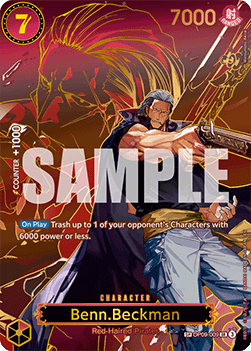 Benn.Beckman (OP09-009) - Carrying on his Will (Special Rare) [OP13-OP09-009] - Cards Beyond