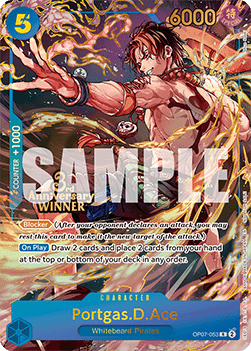 Portgas.D.Ace (OP07-053) (V.1) - Special Tournament Promos (Rare) [STP-OP07-053] - Cards Beyond
