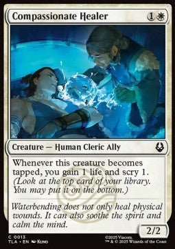 Compassionate Healer - Avatar: The Last Airbender (Common) [TLA-13] - Cards Beyond