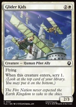 Glider Kids - Avatar: The Last Airbender (Common) [TLA-21] - Cards Beyond