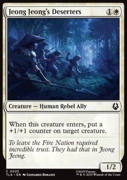 Jeong Jeong's Deserters - Avatar: The Last Airbender (Common) [TLA-25] - Cards Beyond