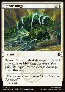 Razor Rings - Avatar: The Last Airbender (Common) [TLA-33] - Cards Beyond