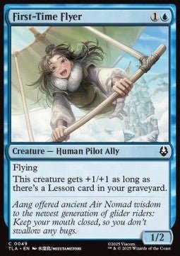 First-Time Flyer - Avatar: The Last Airbender (Common) [TLA-49] - Cards Beyond