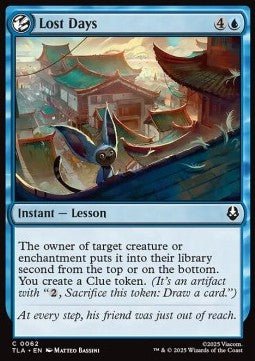 Lost Days - Avatar: The Last Airbender (Common) [TLA-62] - Cards Beyond