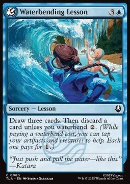 Waterbending Lesson - Avatar: The Last Airbender (Common) [TLA-80] - Cards Beyond