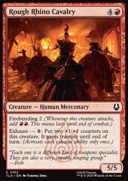 Rough Rhino Cavalry - Avatar: The Last Airbender (Common) [TLA-152] - Cards Beyond