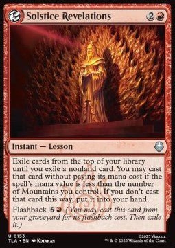 Solstice Revelations - Avatar: The Last Airbender (Uncommon) [TLA-153] - Cards Beyond