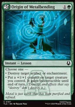 Origin of Metalbending - Avatar: The Last Airbender (Common) [TLA-187] - Cards Beyond