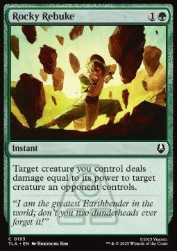 Rocky Rebuke - Avatar: The Last Airbender (Common) [TLA-193] - Cards Beyond