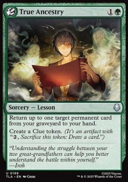 True Ancestry - Avatar: The Last Airbender (Uncommon) [TLA-199] - Cards Beyond