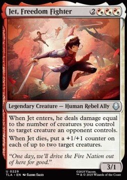 Jet, Freedom Fighter - Avatar: The Last Airbender (Uncommon) [TLA-229] - Cards Beyond