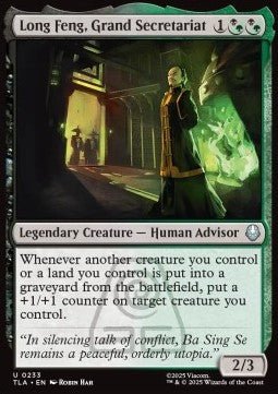 Long Feng, Grand Secretariat - Avatar: The Last Airbender (Uncommon) [TLA-233] - Cards Beyond