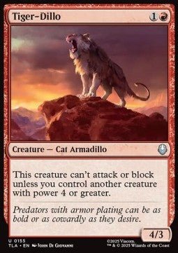 Tiger-Dillo - Avatar: The Last Airbender (Uncommon) [TLA-155] - Cards Beyond