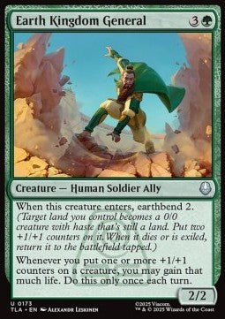 Earth Kingdom General - Avatar: The Last Airbender (Uncommon) [TLA-173] - Cards Beyond