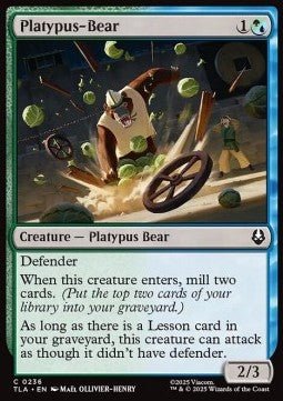 Platypus-Bear - Avatar: The Last Airbender (Common) [TLA-236] - Cards Beyond