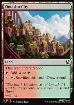 Omashu City - Avatar: The Last Airbender (Common) [TLA-275] - Cards Beyond