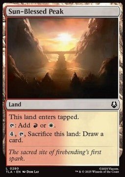 Sun-Blessed Peak - Avatar: The Last Airbender (Common) [TLA-280] - Cards Beyond