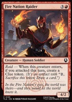 Fire Nation Raider - Avatar: The Last Airbender (Common) [TLA-135] - Cards Beyond