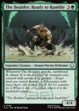 The Boulder, Ready to Rumble - Avatar: The Last Airbender (Uncommon) [TLA-168] - Cards Beyond