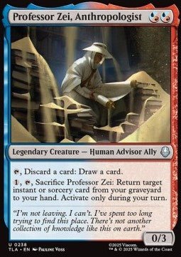 Professor Zei, Anthropologist - Avatar: The Last Airbender (Uncommon) [TLA-238] - Cards Beyond