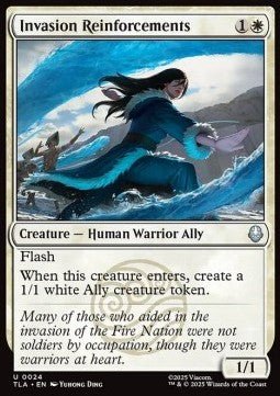 Invasion Reinforcements - Avatar: The Last Airbender (Uncommon) [TLA-24] - Cards Beyond