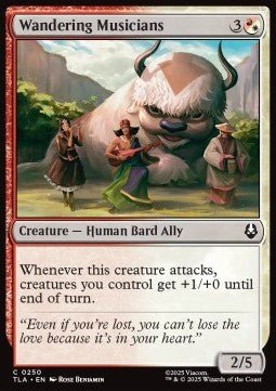 Wandering Musicians - Avatar: The Last Airbender (Common) [TLA-250] - Cards Beyond