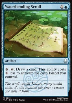 Waterbending Scroll - Avatar: The Last Airbender (Uncommon) [TLA-81] - Cards Beyond