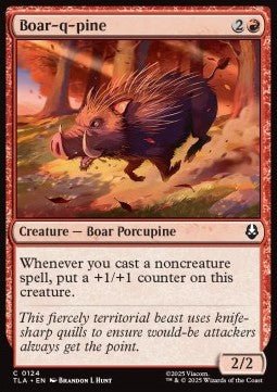 Boar-q-pine - Avatar: The Last Airbender (Common) [TLA-124] - Cards Beyond