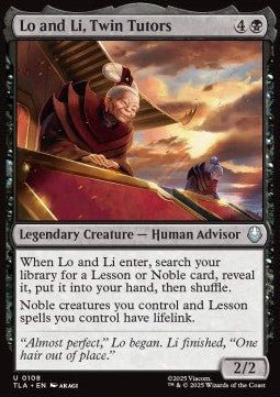 Lo and Li, Twin Tutors - Avatar: The Last Airbender (Uncommon) [TLA-108] - Cards Beyond
