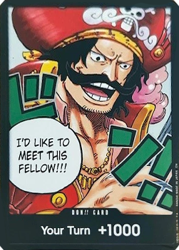 DON!! (OP13 Roger) (V.1) - Carrying on his Will (DON!!) - Cards Beyond