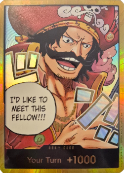 DON!! (OP13 Roger) (V.2) - Carrying on his Will (DON!!) - Cards Beyond