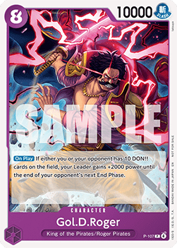 Gol.D.Roger (P-107) (V.1) - Promos (Promo) [P-107] - Cards Beyond