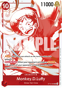 Monkey.D.Luffy (ST10-006) (V.3) - Unnumbered Promos (Super Rare) [UP-ST10-006] - Cards Beyond