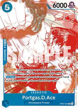 Portgas.D.Ace (OP07-053) (V.5) - Unnumbered Promos (Rare) [UP-OP07-053] - Cards Beyond