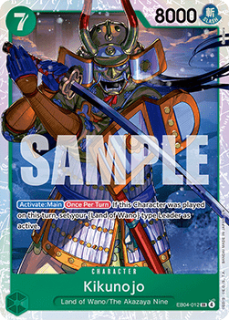 Kikunojo (EB04-012) (V.1) - The Azure Sea's Seven (Super Rare) [OP14-EB04-012] - Cards Beyond