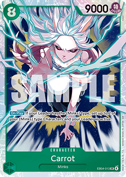 Carrot (EB04-013) (V.1) - The Azure Sea's Seven (Super Rare) [OP14-EB04-013] - Cards Beyond