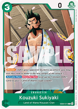 Kozuki Sukiyaki (EB04-014) - The Azure Sea's Seven (Common) [OP14-EB04-014] - Cards Beyond