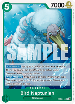 Bird Neptunian (EB04-016) - The Azure Sea's Seven (Common) [OP14-EB04-016] - Cards Beyond