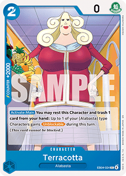 Terracotta (EB04-024) - The Azure Sea's Seven (Common) [OP14-EB04-024] - Cards Beyond