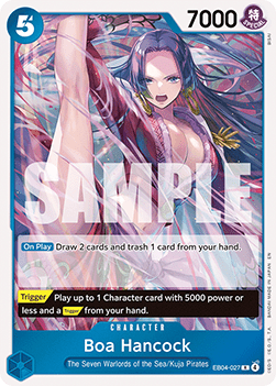 Boa Hancock (EB04-027) - The Azure Sea's Seven (Rare) [OP14-EB04-027] - Cards Beyond