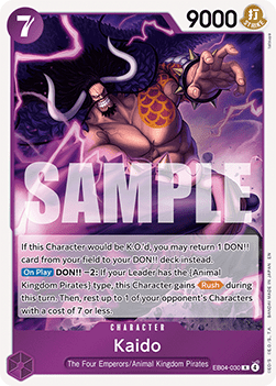 Kaido (EB04-030) - The Azure Sea's Seven (Rare) [OP14-EB04-030] - Cards Beyond