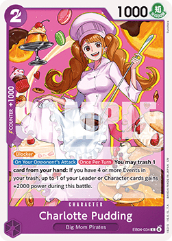 Charlotte Pudding (EB04-034) - The Azure Sea's Seven (Common) [OP14-EB04-034] - Cards Beyond
