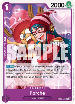 Porche (EB04-037) - The Azure Sea's Seven (Common) [OP14-EB04-037] - Cards Beyond