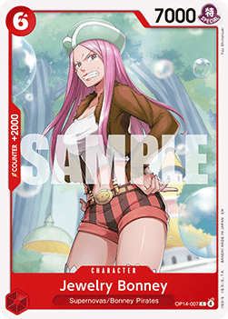 Jewelry Bonney (OP14-007) - The Azure Sea's Seven (Common) [OP14-007] - Cards Beyond
