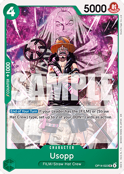 Usopp (OP14-022) - The Azure Sea's Seven (Uncommon) [OP14-022] - Cards Beyond