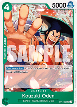 Kouzuki Oden (OP14-026) - The Azure Sea's Seven (Uncommon) [OP14-026] - Cards Beyond