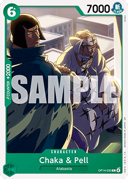 Chaka & Pell (OP14-030) - The Azure Sea's Seven (Common) [OP14-030] - Cards Beyond